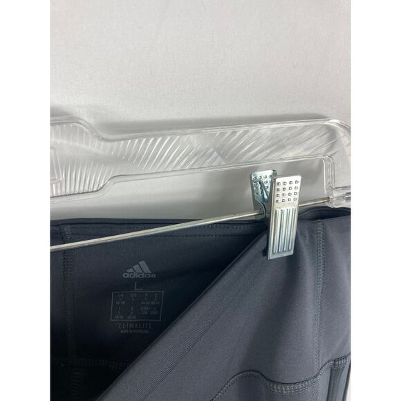 Adidas Climalite Three Stripe Athletic Legging Large - Picture 4 of 6